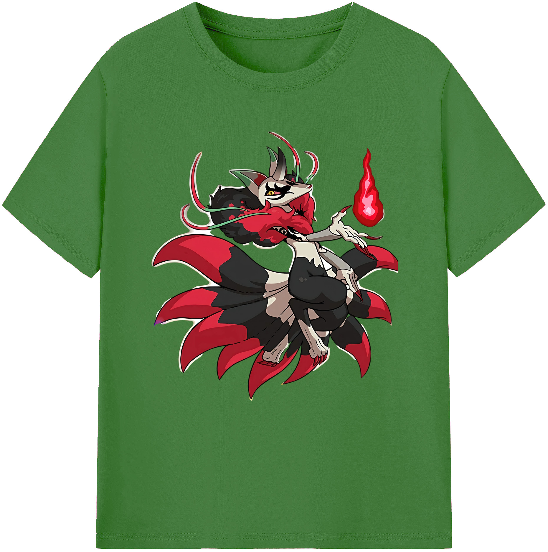 （画像用） 妖怪ウォッチ Yo-kai Watch レディースカジュアルプリントTシャツ（綿100％）